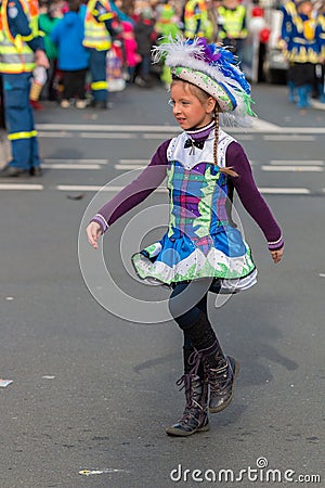 Parade-Fasching-german carnival-Nuremberg Editorial Stock Photo