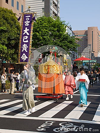 Parade of Kanda Festival Editorial Stock Photo