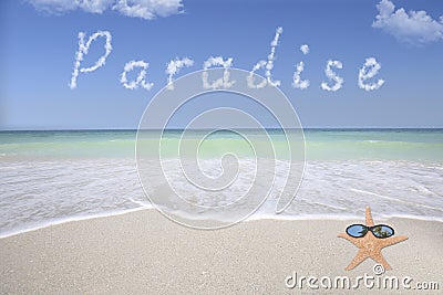 Paradise Beach Stock Photo