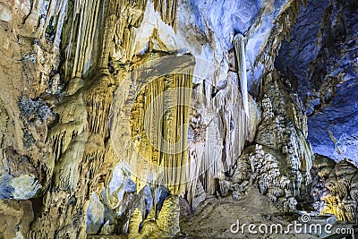 The Paradise cave at Phong Nha Ke Bang Stock Photo