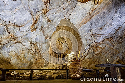 Paradise cave, Quang Binh, Vietnam Stock Photo