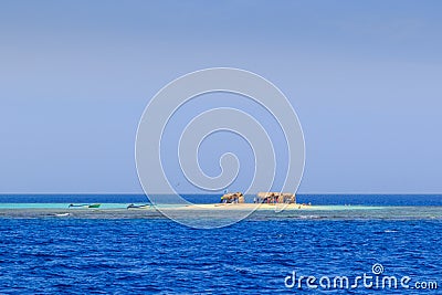 Paradise island Dominican republic in the caribbean. Stock Photo