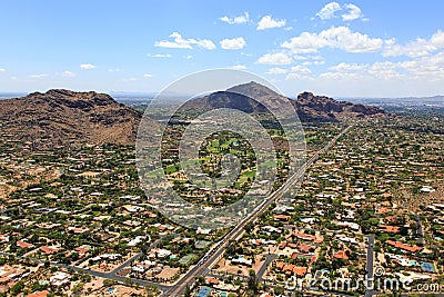 Paradise Valley Stock Photo