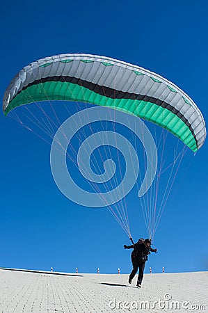 Paragliding Editorial Stock Photo