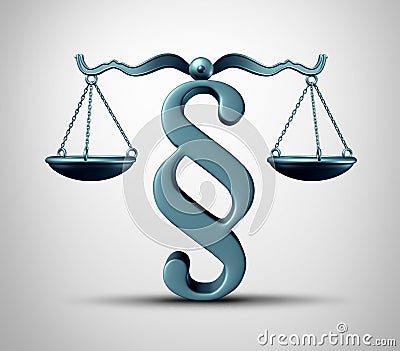 Paragraph Sign Legal Stock Photo