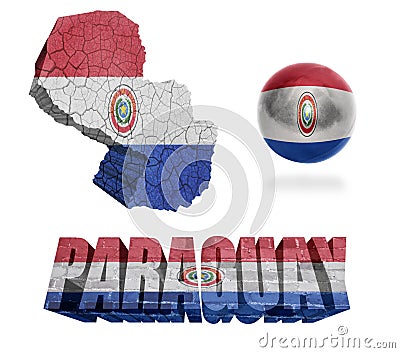 Paraguay Symbols Stock Photo