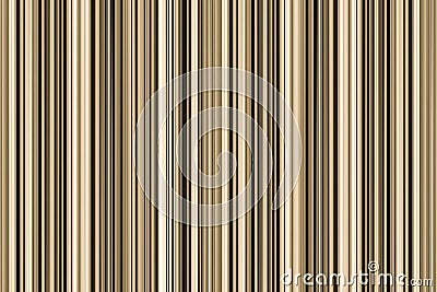 Parallel dark light brown cream stripes background base geometric pattern Stock Photo