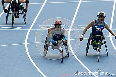 Paralympic Games Rio 2016 Editorial Stock Photo