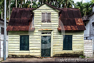 Paramaribo Architecture Stock Photo