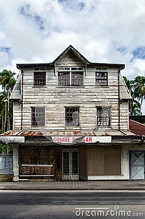 Paramaribo Architecture Editorial Stock Photo