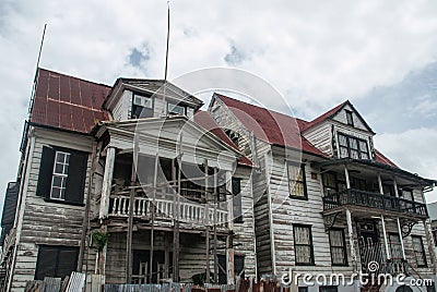 Paramaribo Architecture Stock Photo