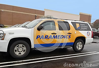 Atlantic Ambulance Paramedics Editorial Stock Photo