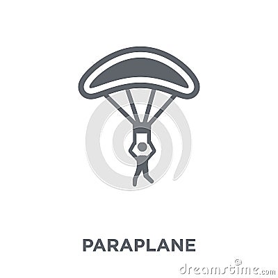 paraplane icon from Entertainment collection. Vector Illustration