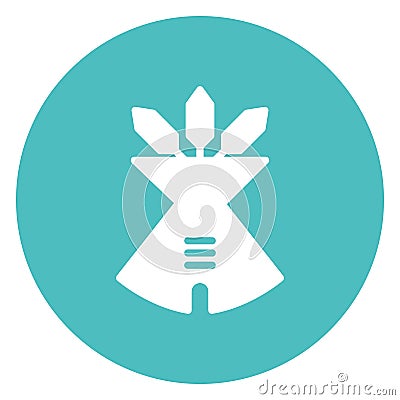 Parasol Symbol Isolated Vector Icon which can easily modify or edit Vector Illustration