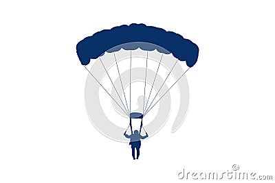 Paratrooper icon Stock Photo