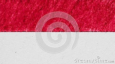 Pare do fundo sem emenda do laço da animação dos desenhos animados da bandeira de Indonésia do giz do movimento pastel pastel o n ilustração stock Pare do fundo sem emenda do laço da animação dos desenhos animados da bandeira de Indonésia do giz do movimento pastel pastel o n ilustração stock
