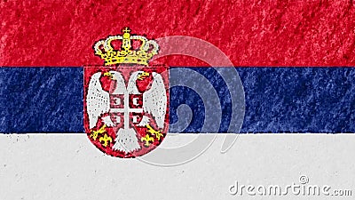 Pare do fundo sem emenda do laço da animação dos desenhos animados da bandeira da Sérvia do giz do movimento pastel pastel o naci ilustração royalty free Pare do fundo sem emenda do laço da animação dos desenhos animados da bandeira da Sérvia do giz do movimento pastel pastel o naci ilustração royalty free