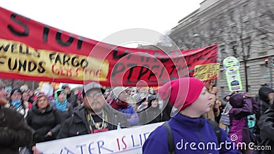 Pare la muestra 03-10-17 de la tubería del acceso de Dakota Pare la muestra 03-10-17 de la tubería del acceso de Dakota
