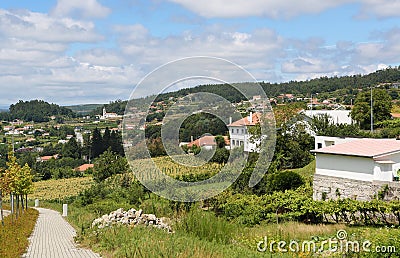 Paredes de Coura in Norte region, Portugal Stock Photo