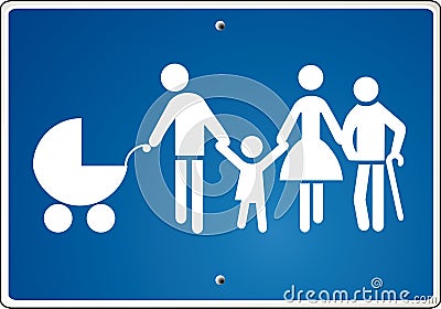 Parents togetherness Vector Illustration