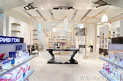 Parfume store Editorial Stock Photo