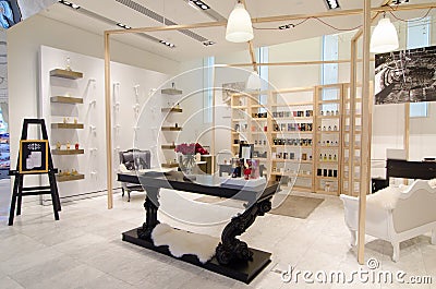 Parfume store Editorial Stock Photo