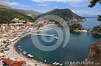 Parga c Stock Photo