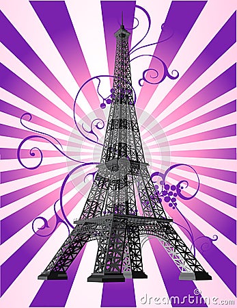 Paris Vector Illustration