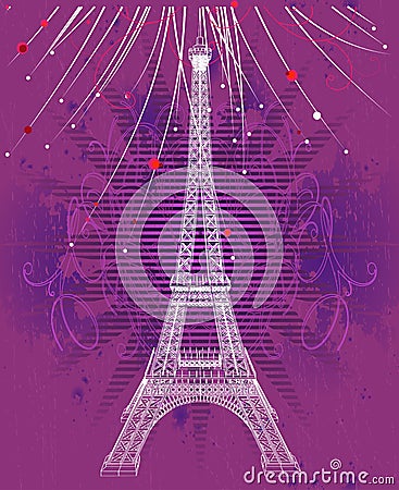 Paris Vector Illustration