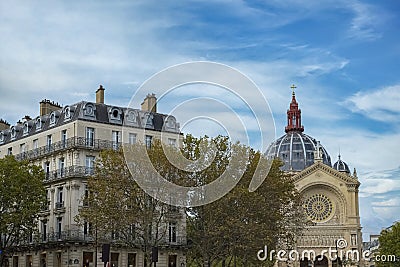 Paris, beautiful building Stock Photo
