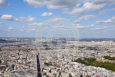 Paris city - 6th arrondissement Stock Photo
