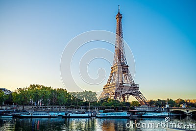 Paris Eiffel Tower, France Stock Photo