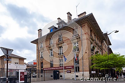 Exterior view of the Cochin hospital, Paris, France Editorial Stock Photo