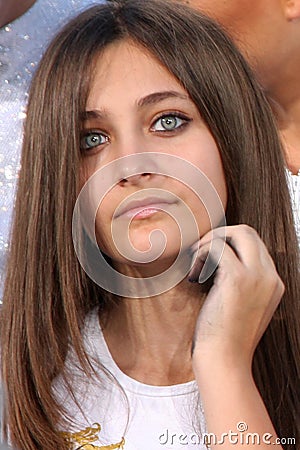 Paris Jackson, Michael Jackson Editorial Stock Photo