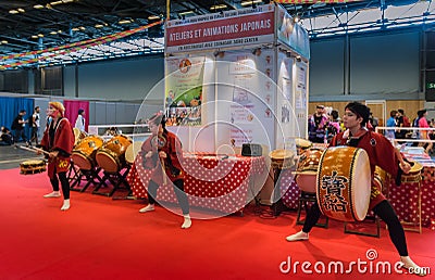 Paris - Japan Expo 2017 Editorial Stock Photo