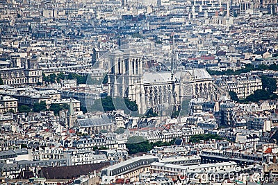 Paris, Notre Dame Stock Photo