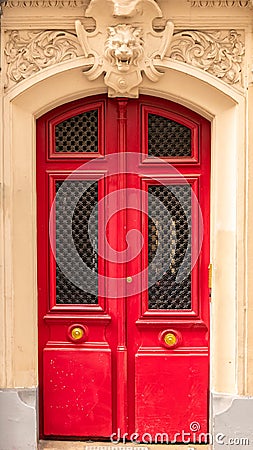 Paris, an old door Stock Photo