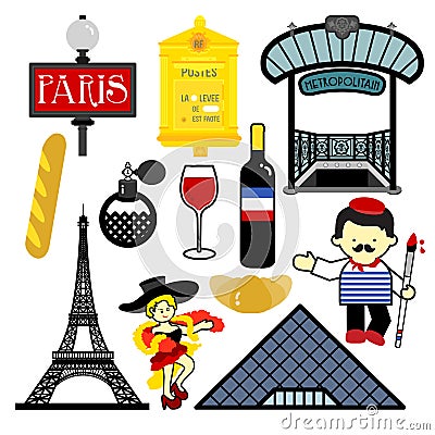 PARIS Vector Illustration