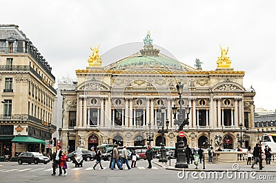 Paris Opera Editorial Stock Photo