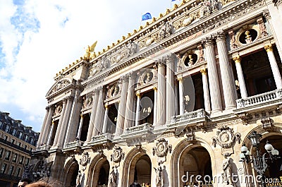 Paris Opera / Garnier Opera Editorial Stock Photo