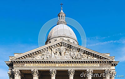 Paris Pantheon Stock Photo