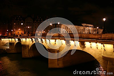 Paris: Pont Nuef Stock Photo
