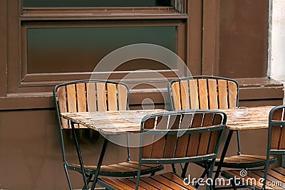 Paris restaurant Stock Photo