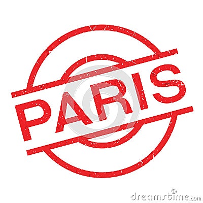 Paris rubber stamp Vector Illustration