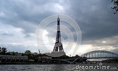 Paris skyline Stock Photo
