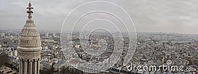 Paris skyline Stock Photo