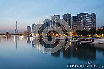 Paris skyline Stock Photo