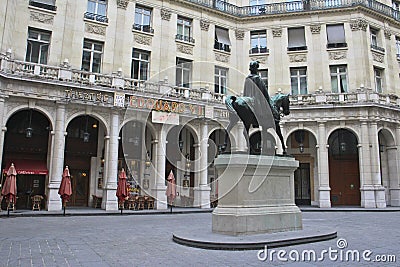 Paris : Theatre Edouard VII Editorial Stock Photo
