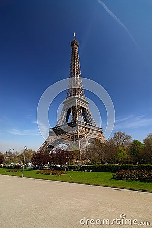 Paris tour Eiffel Stock Photo