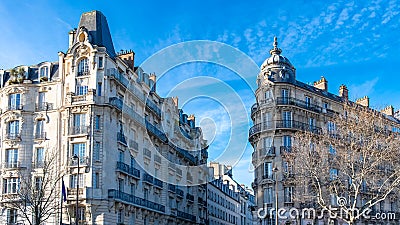 Paris, typical buildings Stock Photo